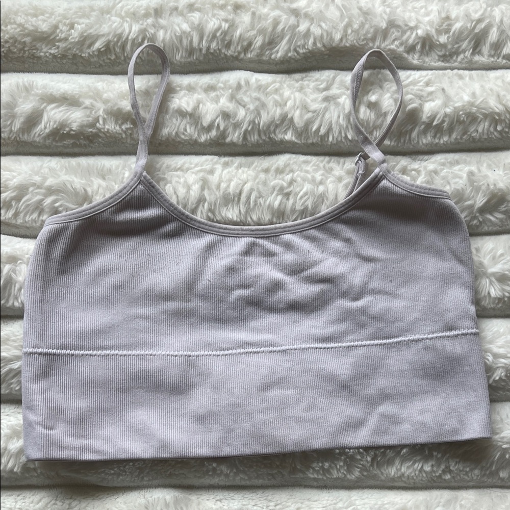 White Garage seamless tank top